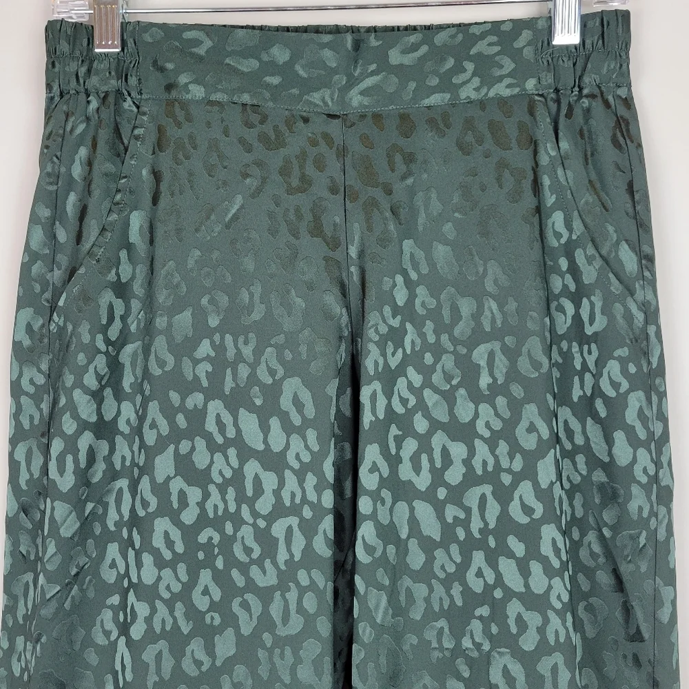 NWOT INC Dk Green Pajama Pants - Picture 3 of 6
